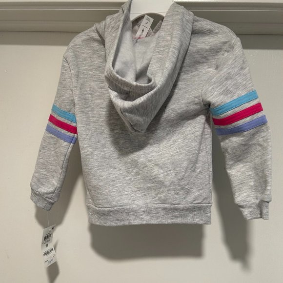 IDEOLOGY GHOST HEATHER FLEECE HOODIE BEST OFFER IT EXCEPTED - Picture 2 of 4